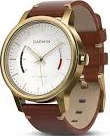 vivomove Premium - Gold-tune Steel with Leather Band